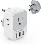 TESSAN South Africa Power Adapter, 