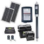 ALEKO Swing Gate Opener | Solar Power Automatic Driveway Gates Operator | Gate up to 10 Ft Long 450 Pounds | ETL Listed Opener | GG450 | (450 ETL Listed, Solar 50W Accessory Kit)
