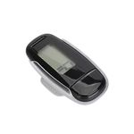 USB Rechargeable Pedometer for Walking,Walking Pedometer Accurate Step Counter LCD Pedometer for Men Women Kids Adults Seniors (Black)