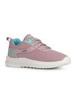 Liberty Force 10 OSLO-20E Lacing Running Shoes for Women with PVC Sole|Suitable for Walking, Gym, Outdoor & Jogging|Mesh Outsole|Memory Foam Insole|Comfortable & Durable|Sports Footwear (Peach - 37EU)