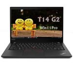 Lenovo Thinkpad T14 (Gen 2) Business Laptop, 14" FHD(1920x1080), AMD Ryzen R5 5650U 2.3Ghz-4.2GHz, 16GB DDR4, 512GB SSD, Backlit Keyboard, Webcam, Windows 11Pro (Renewed)
