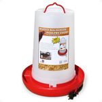 Farm Innovators Model HPF-100 "All-Seasons" Heated Plastic Poultry Fountain, 3 Gallon, 100-Watt