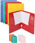 Mr. Pen- Pocket Folders, 4 Pocket, 4 Pack, Vibrant Colors, Folders with Pockets 3 Hole Punched, Folders, Folders for School, Folders with Pockets, Binder Folders, Pocket Folders for 3 Ring Binder.