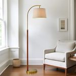 G-SAFAVA 62.5" Gold Floor Lamp for 