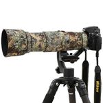 ROLANPRO Waterproof Lens Camouflage Cover for NIKON AF-S 200-500mm F/5.6E Rain Coat Lens Protective Sleeve Guns Case 14#