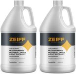 Zeiff Pro-Grade Multi-Purpose Probiotic Enzyme Cleaner - Powerful Cleaning & Odor Eliminating Formula For Professional & Home Surfaces - 1 Gallon - Fragrance Free, 2 Pack
