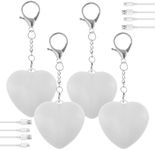 Hevtsde 4Pcs Purse Glow Heart Light