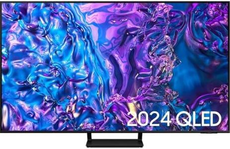 Samsung QLED Q70D 75 Zoll (191 cm) Fernseher TV mit Quantum Prozessor 4K, 100% Farbvolumen,AI Upscaling, Tizen OS, Smart TV, 75Q70D, [2024]