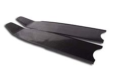 Leaderfins 100% Pure Carbon Freediving and Spearfishing Blades (Hard Stiffness)