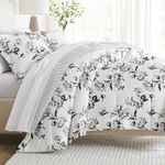 Linen Market Reversible Twin Size Comforter Set (2 Piece) - Bring Luxury Home with Our Soft and Lightweight Down Alternative Comforter Twin Set - This Includes Your Twin Comforter and 1 Pillow Sham