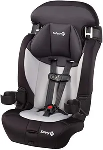 Safety 1st Grand 2-in-1 Booster Car Seat, Forward Facing Car Seat with Harness, High Back Booster Seat for Car, 30-65 Pounds and Belt-Positioning Booster, Car Seats, 40-100 Pounds, Black Sparrow