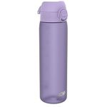 Ion8 Water Bottle, 500 ml/18 oz, Leak Proof, Easy to Open, Secure Lock, Dishwasher Safe, BPA Free, Hygienic Flip Cover, Carry Handle, Fits Cup Holders, Easy Clean, Carbon Neutral, Purple
