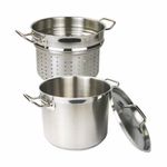 12 QT 18/8 STAINLESS STEEL PASTA COOKER