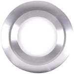 Car Roof Speaker Trim Ring，2PCS Aluminum Alloy Top Roof Speaker Audio Panel Cover for Hummer H2 H3 2003-2007 (Sliver)