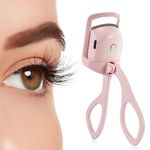 Heated Eyelash Curler, DOPI Electric Eyelash Curlers 2 Heating Modes, Eyelash Heated Curler with Quick Pre-Heat for All Eye Shapes, Ideal Gift for Women Girlfriend (Pink)