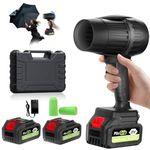 Leaf Blower - 150,000RPM Turbo Jet Blower Cordless with Battery and Charger,21V Light Duty Charges for Yard Cleaning, Blowers for Lawn Care, Blowing Leaves and Dust