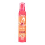 L'Oréal Paris Hair Expertise Dream Lengths Super Curls Volume Mousse, With Castor Oil and Vegetal Keratin for Curls, 200ml