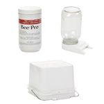 Little Giant® Beekeeping Feeder Kit | Beekeeping Supplies | 2 Gallon Bee Feeder Bucket | Beehive Entrance Feeder | Bee Pro Pollen Substitute | Bee Feeder Kit for Hives