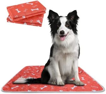 Washable & Reusable Pee Pads for Dogs - Puppy Training - (2-Pack) XLarge - for Housebreaking Incontinence Odor Control Whelping & Travel - Fast Absorbing & Waterproof!