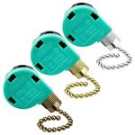 Topbuti 3 Pack Ceiling Fan Switch 3 Speed 4 Wire Zing Ear ZE-268S6 Fan Pull Chain Switch Replacement Speed Control for Ceiling Fan Light, Wall Lamps, Cabinet Light