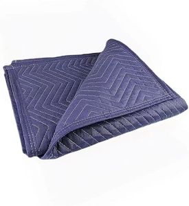 BEIBOON Large Moving Blankets Heavy Duty 182cm*203cm Furniture Moving Blankets Full Size Removal Transit Blankets Packing Moving Supplies (1 PACK)