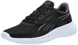Reebok Women's Lite 4 Sneaker, Black/White, 7 UK