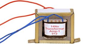 Classic Gold 12-0-12 Volt 1 amp Transformer for Home Theater & Amplifier