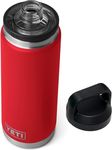 Yeti Rambler 26 oz Bottle, Vacuum Insulated, Stainless Steel with Chug Cap, Rescue Red