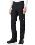 Dickies, Men's, ACTION FLEX TROUSER, BLACK, 34W / 34L