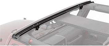 Bestop 5124301 No-Drill Header Windshield Channel for 2007-2018 Wrangler JK 2-Door & 4-Door