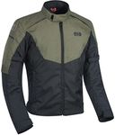 Oxford Men's Delta 1.0 Motorcycle Jacket, Black/Green, X-Large/44