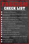 Pyramid America Fascism Check List Warning Signs Political Cool Wall Decor Art Print Poster 24x36