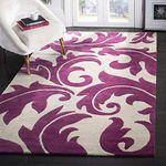 (1.5m x 2.4m, Purple/Beige) - Safav