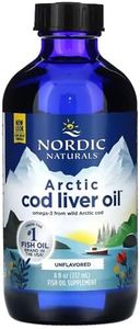 Nordic Naturals, Arctic Cod Liver Oil, 1060mg Omega-3 from Cod Liver Oil, with EPA and DHA, 237ml, Soy Free, Gluten Free, Non-GMO