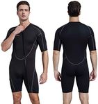 Seaskin Mens 3mm Shorty Wetsuit Wom