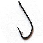 Coral - Black Fishing Hooks Sizes No.2 Quantity:Total 50pcs Length-26mm Width-10mm