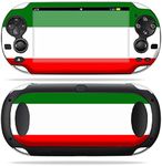 MightySkins Skin Compatible with PS Vita PSVITA Playstation Vita Portable wrap Sticker Skins Italian Flag