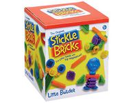 Stickle Bricks Little Builder Construction Set with 30 Pieces- Enhance Creativity and Problem-Solving Skills with Engaging and Durable STEM Toy, Suitable for Ages 18 Months+