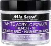 Mia Secret White French - 3D Acrylic Powder 2 Oz