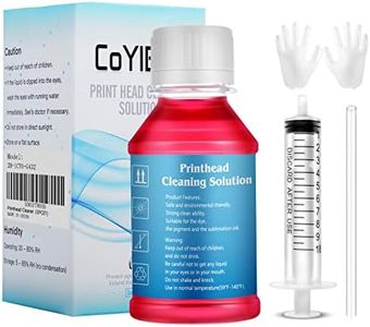 CoYlBod Printhead Cleaning Kit Printer Flush Kit for Epson ET-2850 ET-2800 ET-2803 ET-2760 ET-2720 ET-3850 ET-15000 ET-2750 ET-4800 2400 WF-7720 WF-7710 WF-7210 WF-7610 WF-3640 Printer Nozzle Cleaner