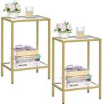 HOMSHO Side Tables Set of 2, End Ta