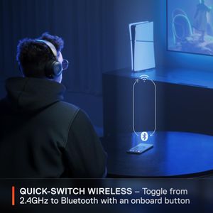 SteelSeries Arctis Nova 5 Wireless Gaming Headset – PC & Console Compatible
