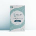 Koral Care Eco-Friendly Laundry Detergent Sheets, 60 FULL SHEETS, Gentle on Clothes, Removes Tough Stains, Bio-degradeable