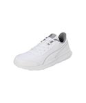 Puma Mens Dazzler White-Smokey Gray-Silver Sneaker - 8 UK (39178204)