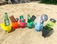 Home Queen Beach Cup Holder with Po