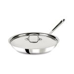 All-Clad 8701005165 Stainless Steel Fry Pan with Lid, Silver