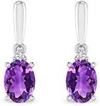 Inspereza OvalAmethyst and Diamond 