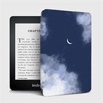 CCOO Case for All-New Kindle Basic (2019 Released 10th Gen 6 inch - Model No.J9G29R) Case/Premium Silica Gel Slim Cover/NOT Fit 2018 New Version,Moonlight Blue Cloud