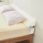 Voctriam Bed Wedge Gap Filler Full (54"x 8"x 6") Wedge Pillow for Headboard Gap 0-8" Mattress Gap Filler Pillow to Fill The Gap Between Mattress and Wall with 2 Side Large Pockets