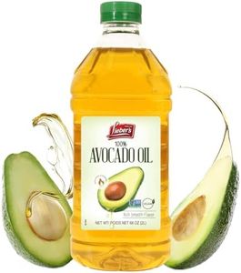 LEIBERS Avocado Oil - 68 FL oz Bottle -100% Pure, High Heat Cooking Oil – Non-GMO - Vegan & Kosher - Rich Smooth Flavor